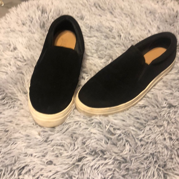 Brash Shoes - Cute platform black and white flats Brash Shoes - Cute platform black and white flats